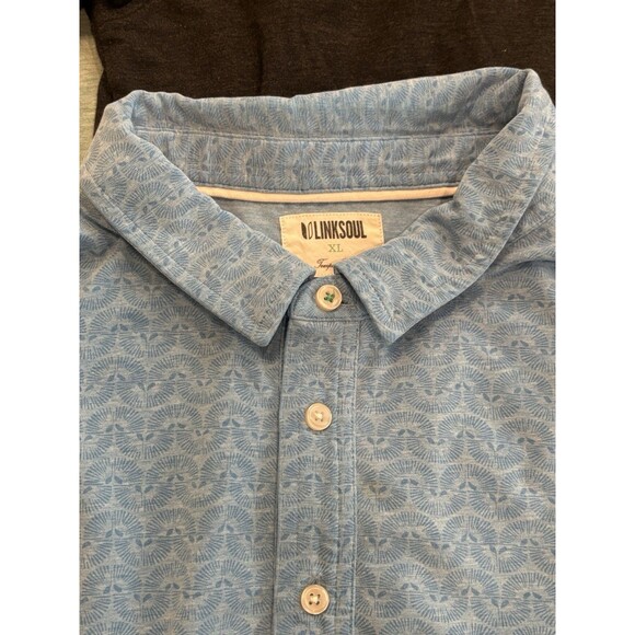 Linksoul Golf Polo Men's XL Multi Tempus Fugit  Short Sleeve Lot Of 3 - Picture 3 of 12